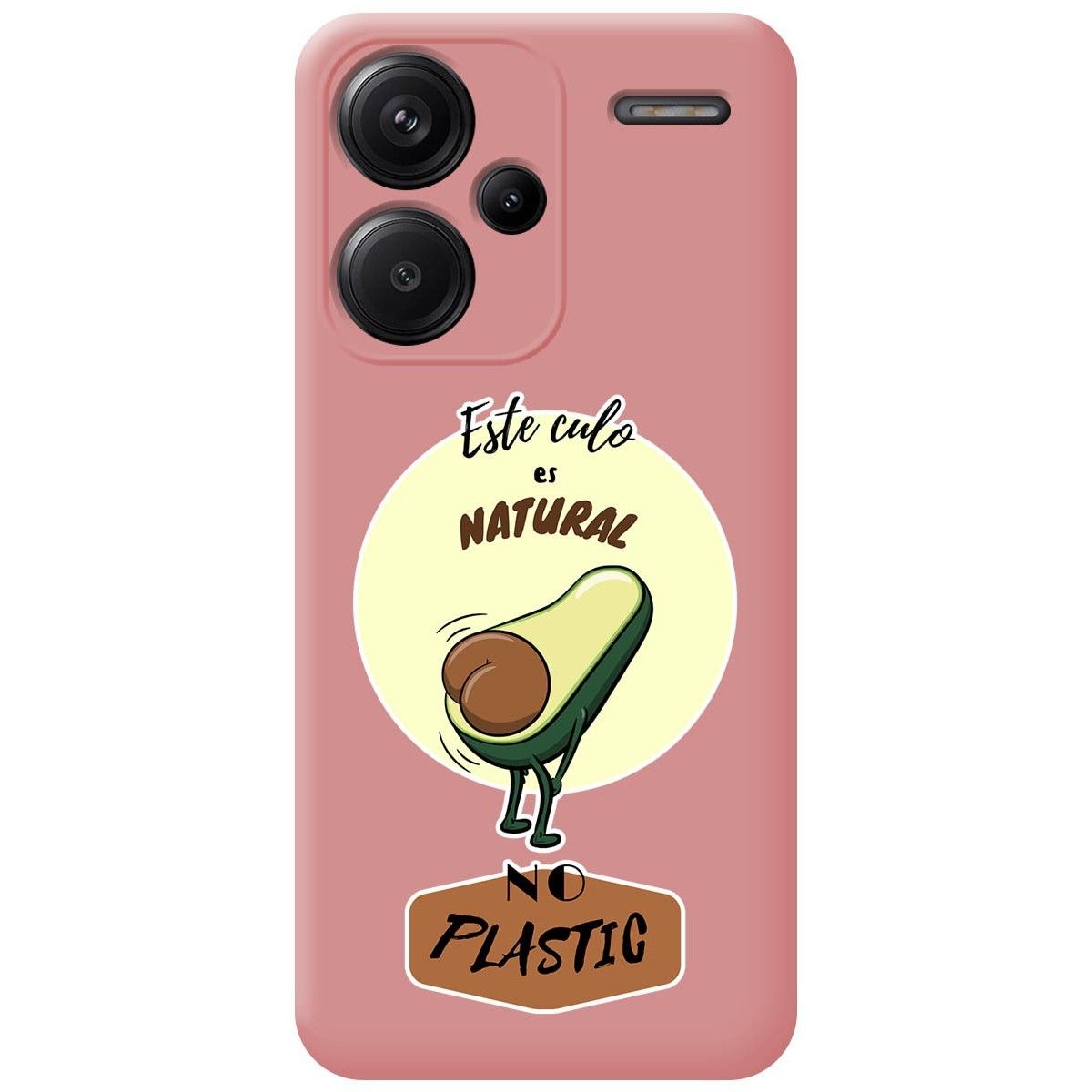 Funda Silicona Líquida Rosa para Xiaomi Redmi Note 13 Pro+ Plus 5G diseño Culo Natural Dibujos