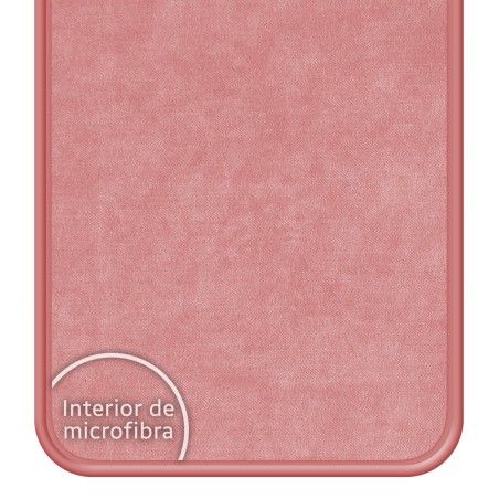 Funda Silicona Líquida Rosa para Xiaomi Redmi Note 13 Pro+ Plus 5G diseño Vegan Life Dibujos