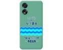 Funda Silicona Líquida Verde para Oppo A18 diseño Agua Dibujos