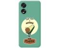 Funda Silicona Líquida Verde para Oppo A18 diseño Culo Natural Dibujos
