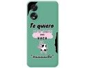 Funda Silicona Líquida Verde para Oppo A18 diseño Vaca Dibujos