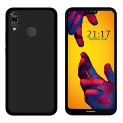 Funda Gel Tpu para Huawei P20 Lite Color Negra