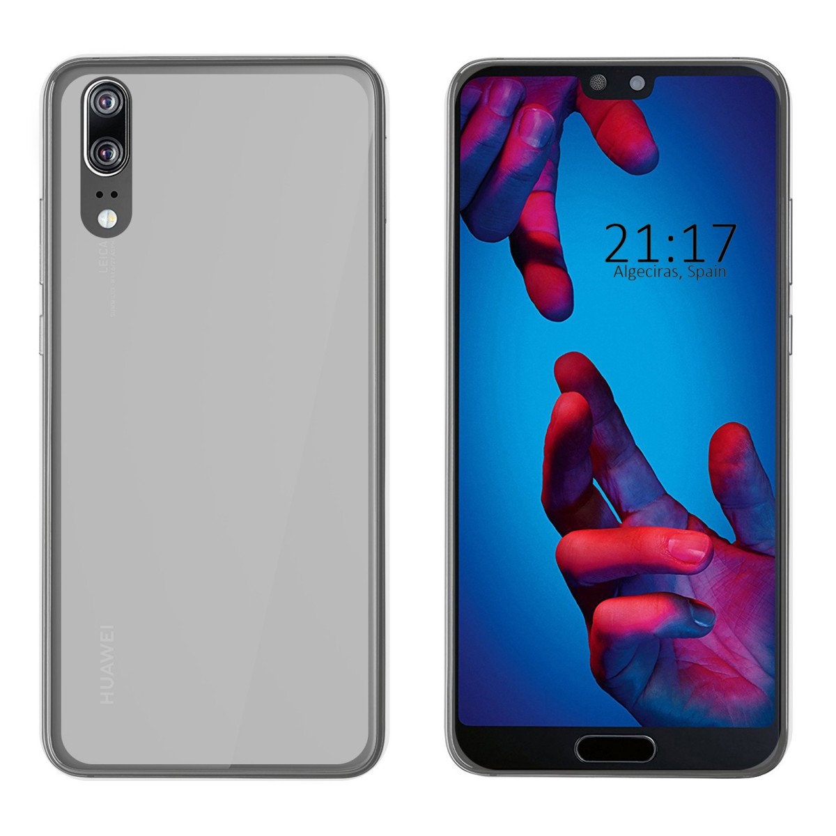 Funda Gel Tpu para Huawei P20 Color Transparente