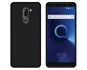Funda Gel Tpu para Alcatel 3x Color Negra