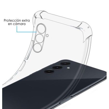 Funda Silicona Antigolpes Transparente para Samsung Galaxy A35 5G