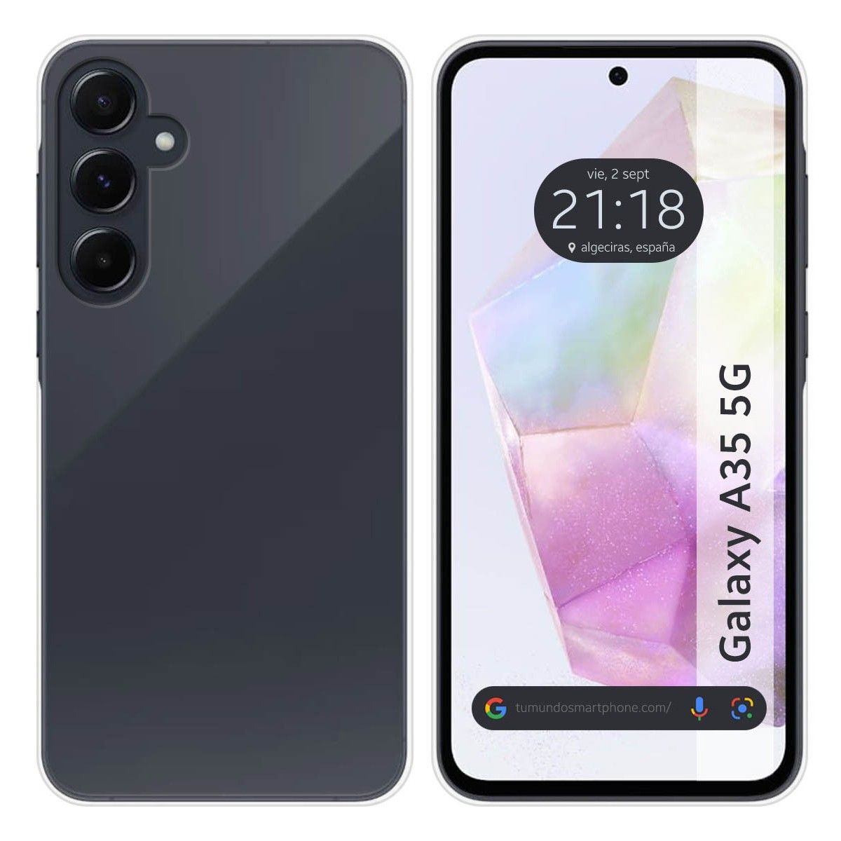 Funda Silicona Gel TPU Transparente para Samsung Galaxy A35 5G