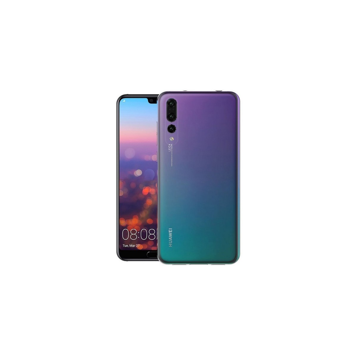 Funda Gel Tpu Fina Ultra-Thin 0,5mm Transparente para Huawei P20 Pro