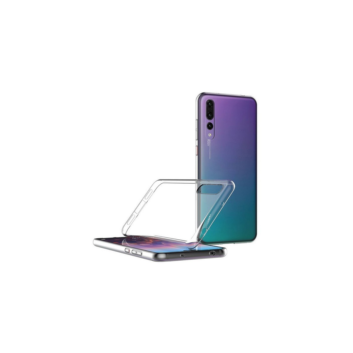Funda Gel Tpu Fina Ultra-Thin 0,5mm Transparente para Huawei P20 Pro