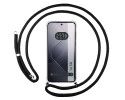 Funda Colgante Transparente para Xiaomi 14 5G con Cordon Negro