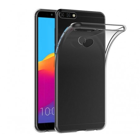 Funda Gel Tpu Fina Ultra-Thin 0,5mm Transparente para Huawei Honor 7C / Y7 2018