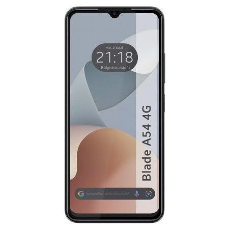 Protector Cristal Templado Completo 5D Full Glue Negro para Zte Blade A54 4G Vidrio