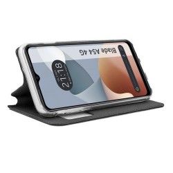 Funda Libro Soporte con Ventana para Zte Blade A54 4G color Negra 2