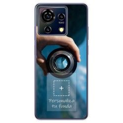 Personaliza tu Funda Silicona Gel Tpu Transparente con tu Fotografia para Zte Blade V50 Vita 4G Dibujo Personalizada