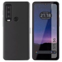 Funda Silicona Gel TPU Transparente para CAT S75 5G