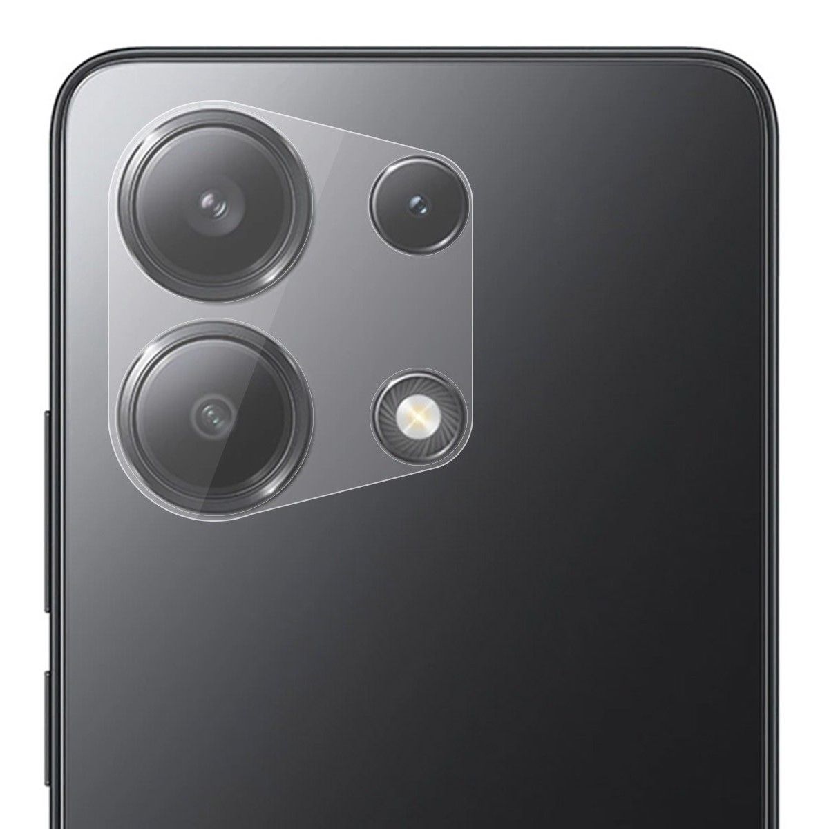 Protector Cristal Templado Cámara Trasera para Xiaomi Redmi Note 13 4G Vidrio
