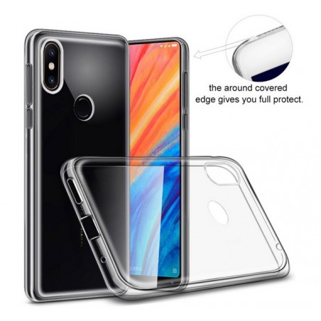 Funda Gel Tpu Fina Ultra-Thin 0,5mm Transparente para Xiaomi Mi Mix 2S