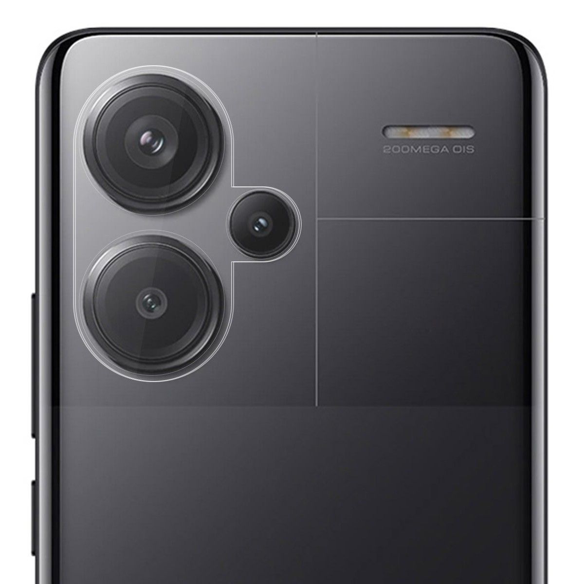 Protector Cristal Templado Cámara Trasera para Xiaomi Redmi Note 13 Pro+ Plus 5G Vidrio