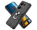 Funda Tough Armor con Anillo Giratorio Negra para Xiaomi Poco X6 5G