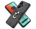 Funda Tough Armor con Anillo Giratorio Negra para Xiaomi Redmi Note 13 Pro+ Plus 5G