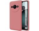 Funda Silicona Líquida Ultra Suave para Xiaomi Redmi A3 color Rosa
