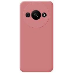 Funda Silicona Líquida Ultra Suave para Xiaomi Redmi A3 color Rosa 2