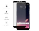 Protector Cristal Templado Frontal Completo Negro para Meizu M6S Vidrio