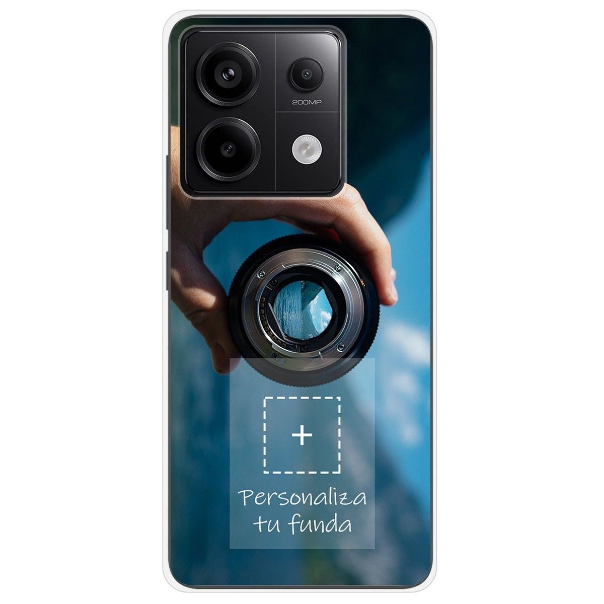 Personaliza tu Funda Doble Pc + Tpu 360 con tu Fotografia para Xiaomi Redmi Note 13 Pro 5G Dibujo Personalizada