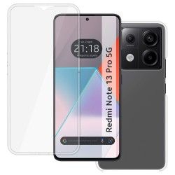 Funda Doble Transparente Pc + Tpu Full Body 360 para Xiaomi Redmi Note 13 Pro 5G 2