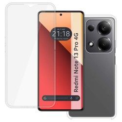 Funda Doble Transparente Pc + Tpu Full Body 360 para Xiaomi Redmi Note 13 Pro 4G 2