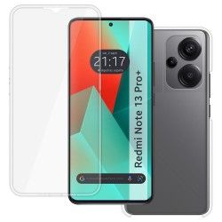 Funda Doble Transparente Pc + Tpu Full Body 360 para Xiaomi Redmi Note 13 Pro+ Plus 5G 2