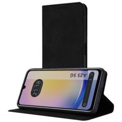 Funda Libro de Polipiel con tarjetero para Samsung Galaxy A25 5G color Negra