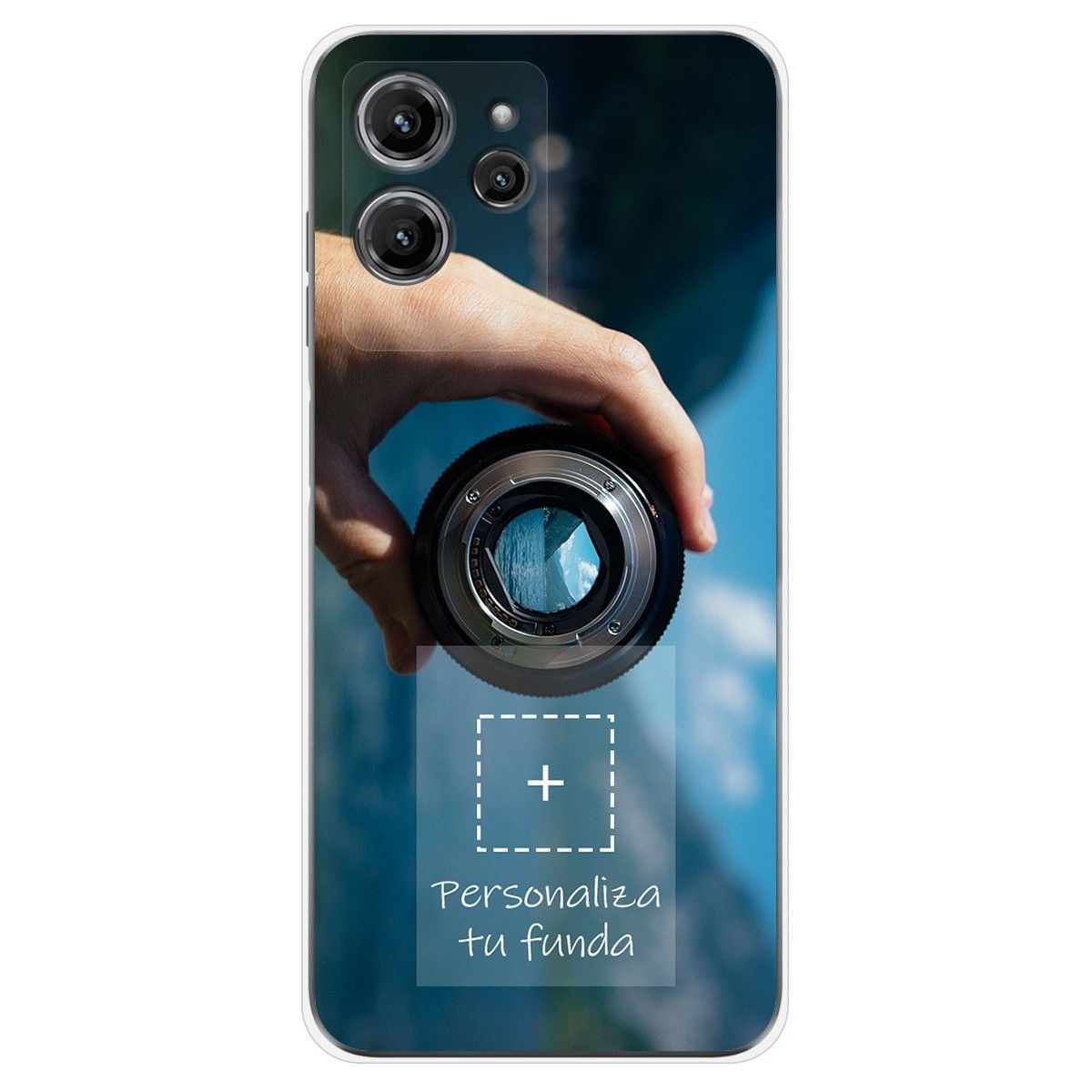 Personaliza tu Funda Silicona Gel Tpu Transparente con tu Fotografia para Oukitel C32 Dibujo Personalizada