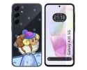 Funda Silicona Transparente para Samsung Galaxy A35 5G diseño Cabra Dibujos