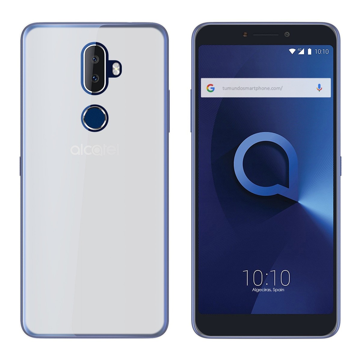 Funda Gel Tpu para Alcatel 3V Color Transparente