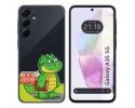 Funda Silicona Transparente para Samsung Galaxy A35 5G diseño Coco Dibujos