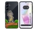 Funda Silicona Transparente para Samsung Galaxy A35 5G diseño Mono Dibujos