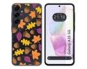 Funda Silicona Transparente para Samsung Galaxy A35 5G diseño Otoño Dibujos