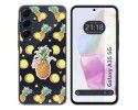 Funda Silicona Transparente para Samsung Galaxy A35 5G diseño Piña Dibujos