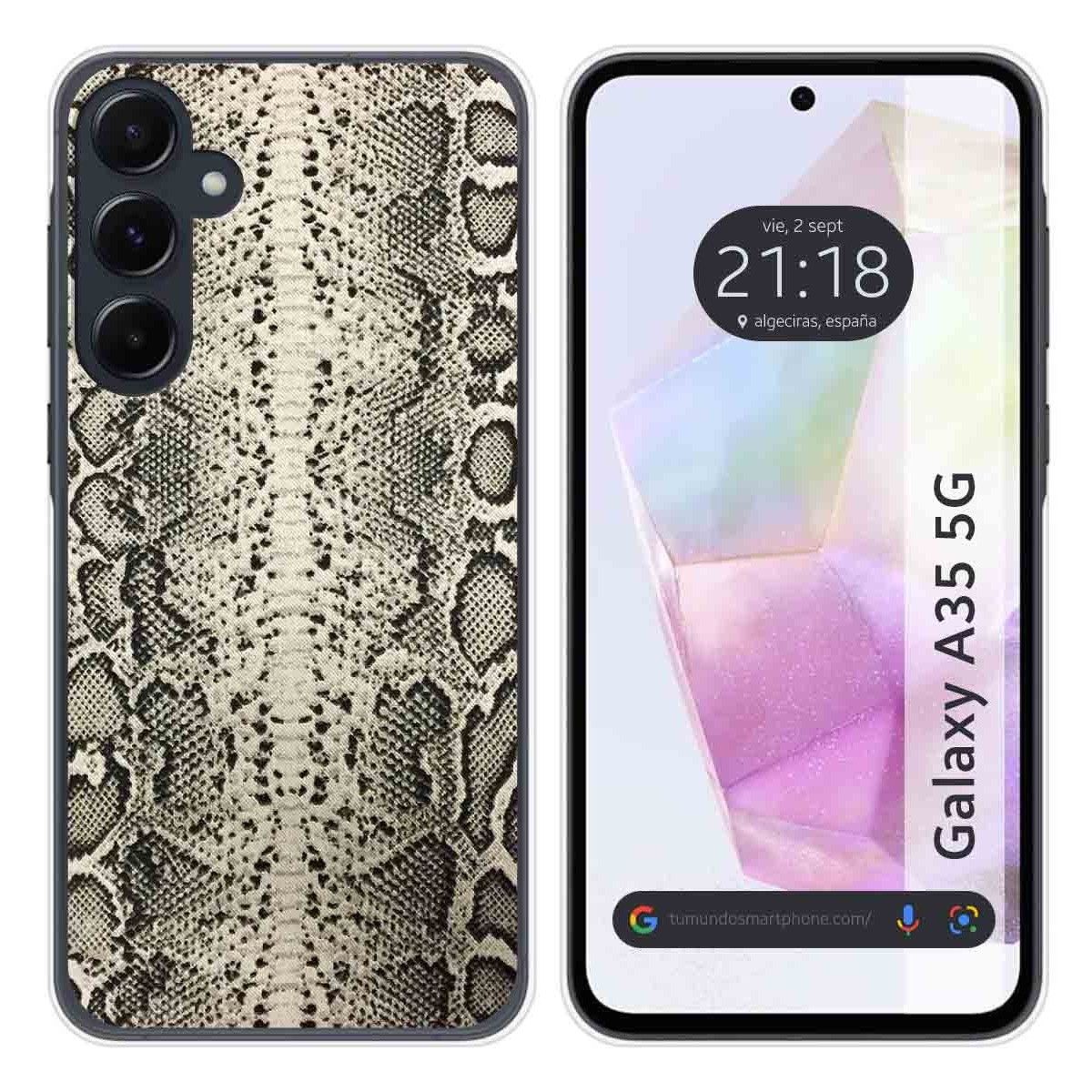 Funda Silicona para Samsung Galaxy A35 5G diseño Animal 01 Dibujos