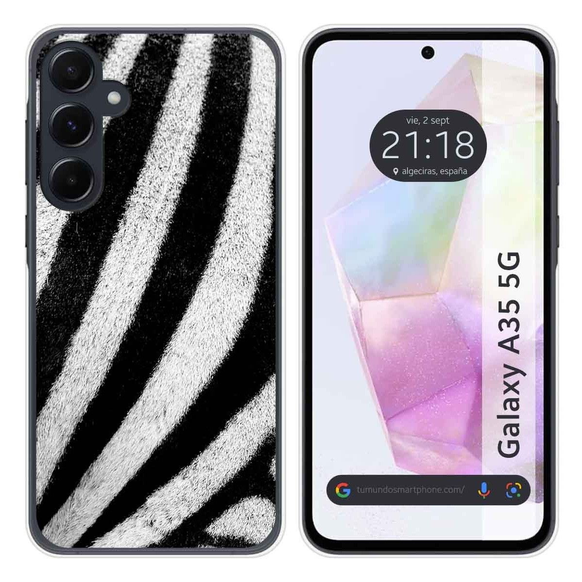 Funda Silicona para Samsung Galaxy A35 5G diseño Animal 02 Dibujos