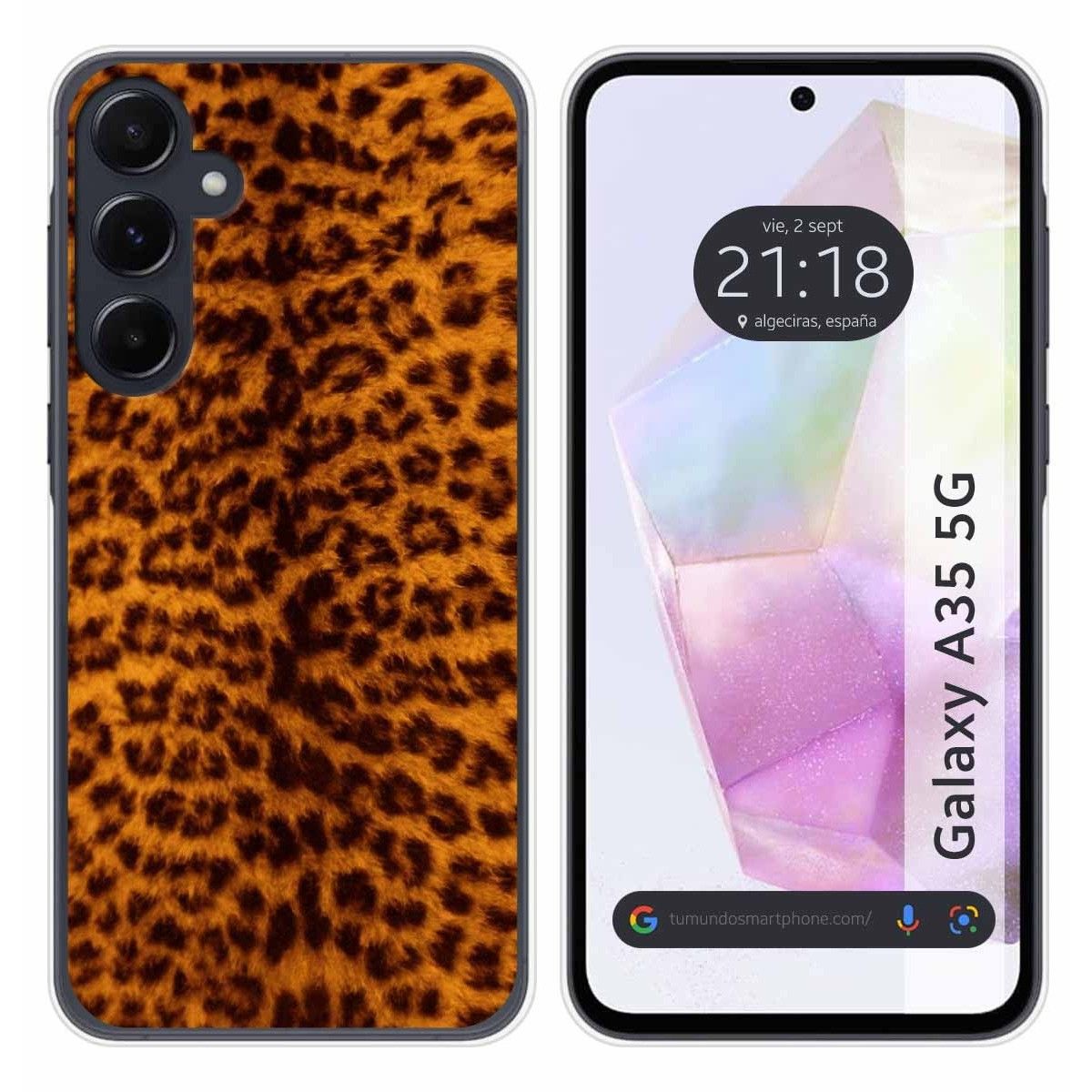 Funda Silicona para Samsung Galaxy A35 5G diseño Animal 03 Dibujos