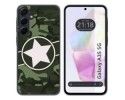 Funda Silicona para Samsung Galaxy A35 5G diseño Camuflaje 01 Dibujos