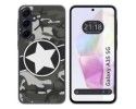 Funda Silicona para Samsung Galaxy A35 5G diseño Camuflaje 02 Dibujos