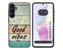 Funda Silicona para Samsung Galaxy A35 5G diseño Madera 01 Dibujos