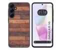 Funda Silicona para Samsung Galaxy A35 5G diseño Madera 03 Dibujos