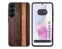 Funda Silicona para Samsung Galaxy A35 5G diseño Madera 05 Dibujos