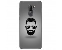 Funda Gel Tpu para Alcatel 3x Diseño Barba Dibujos