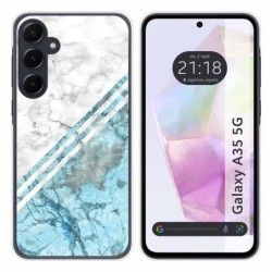 Funda Silicona para Samsung Galaxy A35 5G diseño Mármol 02 Dibujos