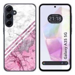 Funda Silicona para Samsung Galaxy A35 5G diseño Mármol 03 Dibujos