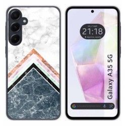 Funda Silicona para Samsung Galaxy A35 5G diseño Mármol 05 Dibujos